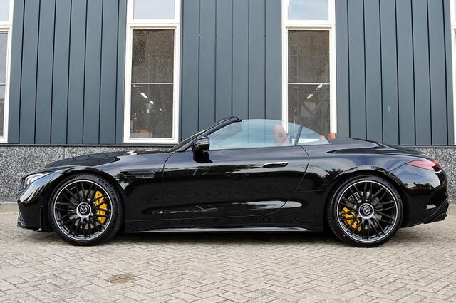 Mercedes-Benz SL-KLASSE Roadster 63 4MATIC+ Leder Led Stoel massage Stoel koeling burmester 1e Eigenaar Verlengde fabrieksgarantie