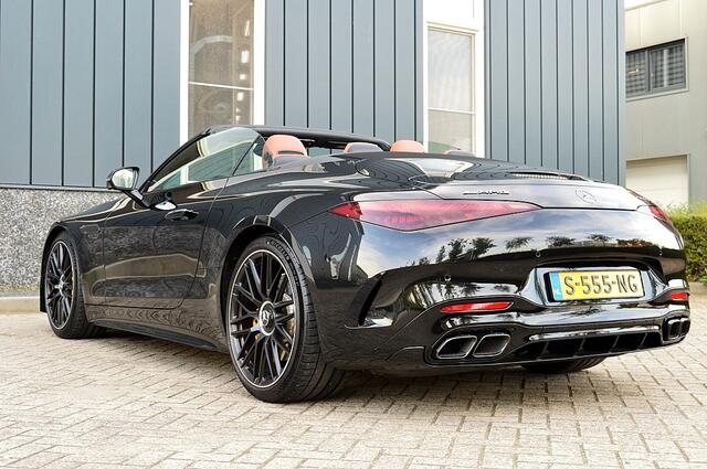 Mercedes-Benz SL-KLASSE Roadster 63 4MATIC+ Leder Led Stoel massage Stoel koeling burmester 1e Eigenaar Verlengde fabrieksgarantie