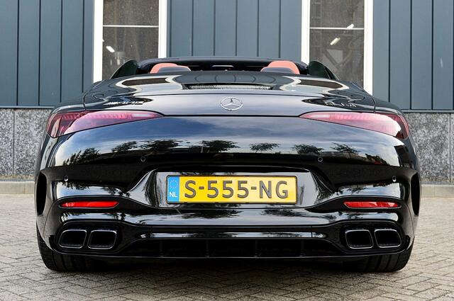 Mercedes-Benz SL-KLASSE Roadster 63 4MATIC+ Leder Led Stoel massage Stoel koeling burmester 1e Eigenaar Verlengde fabrieksgarantie