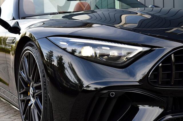 Mercedes-Benz SL-KLASSE Roadster 63 4MATIC+ Leder Led Stoel massage Stoel koeling burmester 1e Eigenaar Verlengde fabrieksgarantie