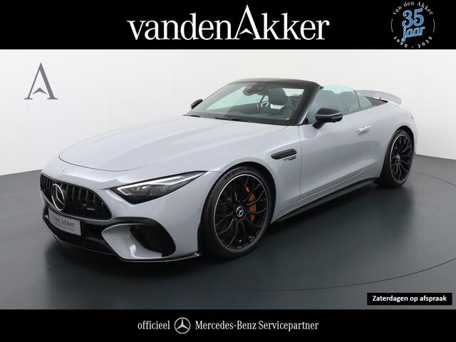 Mercedes-Benz SL-KLASSE AMG 63 4MATIC+ 585pk // Keramische remmen // Neuslift // AlpinGrau // AMG Nightpakket II // Burmester // Achteras besturing