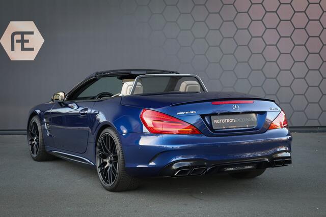 Mercedes-Benz SL-KLASSE AMG 63 | AMG DRIVERS PACKAGE | B&O | KERAMISCH | MAGIC SKY CONTROL | STOELKOELING/VERWARMING/MASSAGE | DISTRONIC PLUS | AIRSCARF | ACTIVE BODY CONTROL | MULTICONTOURZETELS | IWC KLOK | ETC