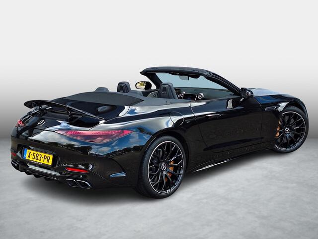 Mercedes-Benz SL-KLASSE Roadster AMG 63 4MATIC+ | AMG Carbon | AMG Nightpakket II | Burmester High-End 3D | Rijassistentiepakket | 360°Camera | Head-up display