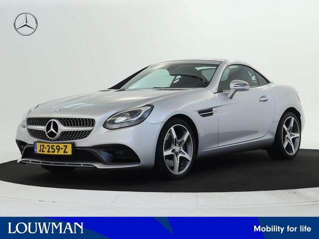 Mercedes-Benz SLC-KLASSE 180 AMG Sportpakket | Airscarf | Leder | Parkeercamera | Stoelverwarming | Navigatie | Variodak | Inclusief 12 Maanden Garantie