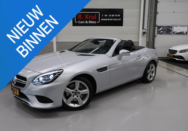 Mercedes-Benz SLC-KLASSE 200 Panoramadak Airco Navigatie Leer Nekverwarming Sportstoelen Automaat Sportvelgen Lage km.stand Zeer nette staat LED 2e eigenaar