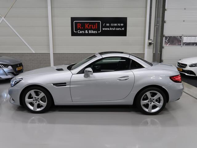 Mercedes-Benz SLC-KLASSE 200 Panoramadak Airco Navigatie Leer Nekverwarming Sportstoelen Automaat Sportvelgen Lage km.stand Zeer nette staat LED 2e eigenaar