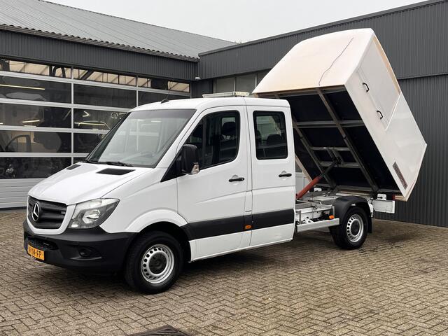 Mercedes-Benz SPRINTER 311 2.2 CDI 366 DC Automaat Veegvuilkipper Kipper Airco Navigatiesysteem Telefoonverbinding 7-Persoons 1e eigenaar ex overheid open laadbak Pick-up Kieper Euro 6 Vuilniswagen Snipperwagen