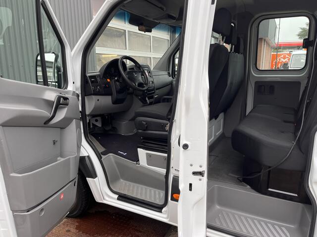 Mercedes-Benz SPRINTER 311 2.2 CDI 366 DC Automaat Veegvuilkipper Kipper Airco Navigatiesysteem Telefoonverbinding 7-Persoons 1e eigenaar ex overheid open laadbak Pick-up Kieper Euro 6 Vuilniswagen Snipperwagen