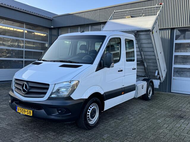 Mercedes-Benz SPRINTER 314 2.2 CDI 366 DC Airco Cruise controle Trekhaak 2000kg trekgewicht Navigatie Kipper Kieper Gereedschapskist 1e eigenaar ex Overheid Open laadbak Pick-up Euro 6