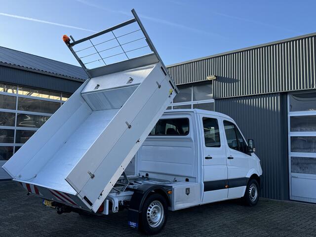 Mercedes-Benz SPRINTER 314 2.2 CDI 366 DC Airco Cruise controle Trekhaak 2000kg trekgewicht Navigatie Kipper Kieper Gereedschapskist 1e eigenaar ex Overheid Open laadbak Pick-up Euro 6