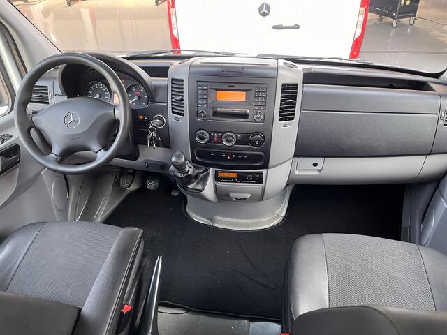 Mercedes-Benz SPRINTER 516 2.2 CDI 432 Kipper Laadkraan Palfinger Airco Knijper Rotator Trekhaak 2000 kg 2-Persoons Airco Kastinrichting 1e eigenaar ex gemeente Autolaadkraan Open laadbak Kieper Pick-up p-up Euro 6