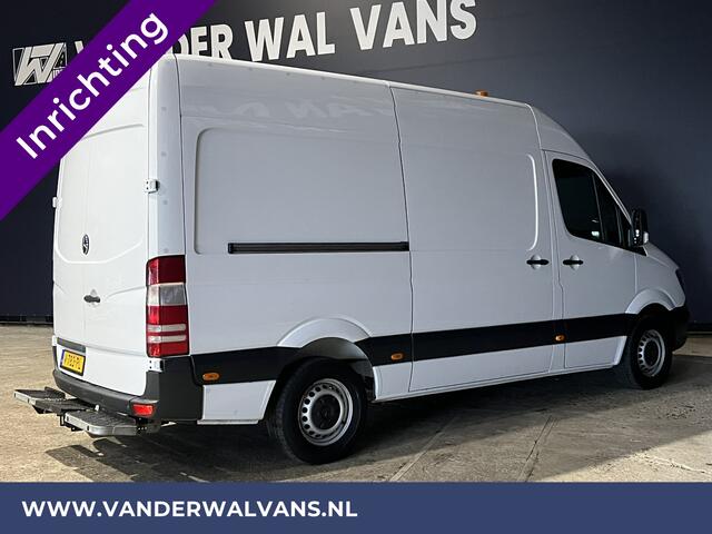 Mercedes-Benz SPRINTER 316 CDI 164pk L2H2 inrichting Euro6 Airco | 2800kg trekhaak | Omvormer Cruisecontrol, Parkeersensoren