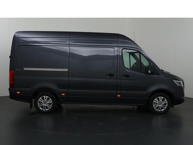 Mercedes-Benz SPRINTER 319 CDI L2 H2 Select | Aut. | Navigatie | Airco | Stoelverwarming | Achteruitrijcamera | Distronic | Dodehoekassistent | Geveerde Comfortstoel en bijrijdersbank | Trekhaakvoorbereiding 3500kg | Certified |