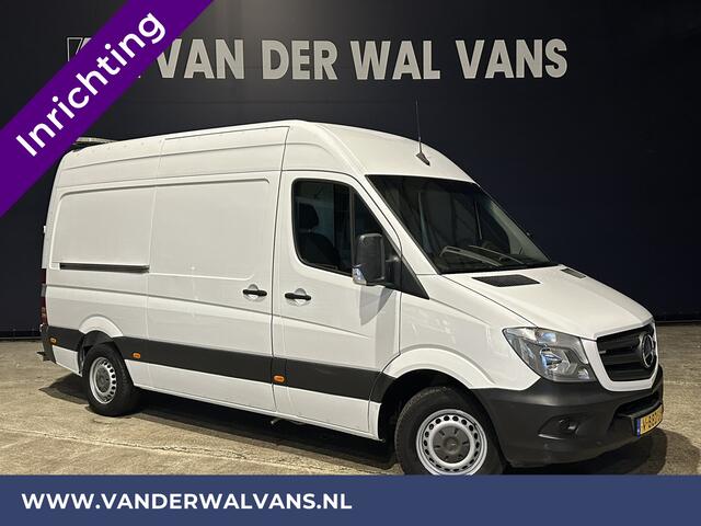 Mercedes-Benz SPRINTER 316 CDI 164pk **BPM VRIJ voor de Ondernemer** L2H2 inrichting Euro6 Airco | 2800kg trekhaak Navigatie, Cruisecontrol, Parkeersensoren