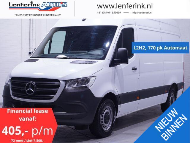 Mercedes-Benz SPRINTER 317 CDI 170 pk Aut. L2H2 Navi, Camera Laadruimte Pakket, Cruise Control, PDC V+A, 3-Zits