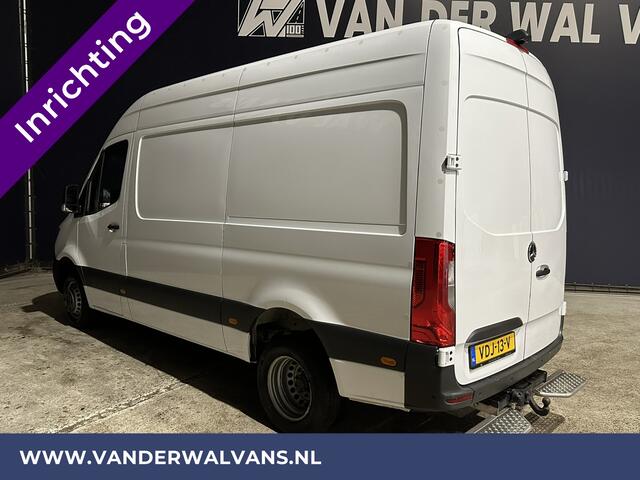 Mercedes-Benz SPRINTER 516 CDI 164pk 3500kg Trekhaak L2H2 Dubbel Lucht Inrichting Euro6 Airco | Camera | Apple Carplay | Cruisecontrol Android Auto, Parkeersensoren