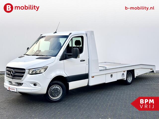 Mercedes-Benz SPRINTER 519 CDI Tijhof AluLiner Luchtvering NIEUW! MJ.2025 Autotransporter/ Oprijwagen | Lier | 3-Zitplaatsen | AppleCarPlay | DAB | Adaptive Cruise Control | Navigatie | Trekhaak