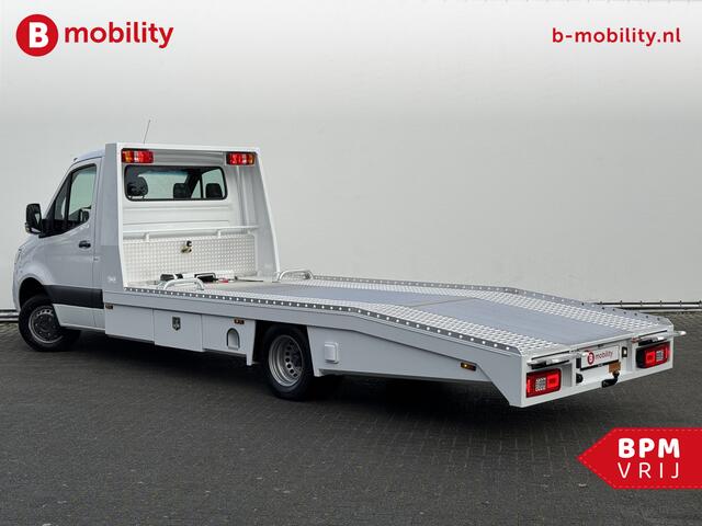 Mercedes-Benz SPRINTER 519 CDI Tijhof AluLiner Luchtvering NIEUW! MJ.2025 Autotransporter/ Oprijwagen | Lier | 3-Zitplaatsen | AppleCarPlay | DAB | Adaptive Cruise Control | Navigatie | Trekhaak