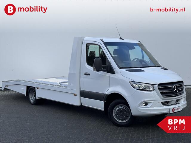Mercedes-Benz SPRINTER 519 CDI Tijhof AluLiner Luchtvering NIEUW! MJ.2025 Autotransporter/ Oprijwagen | Lier | 3-Zitplaatsen | AppleCarPlay | DAB | Adaptive Cruise Control | Navigatie | Trekhaak