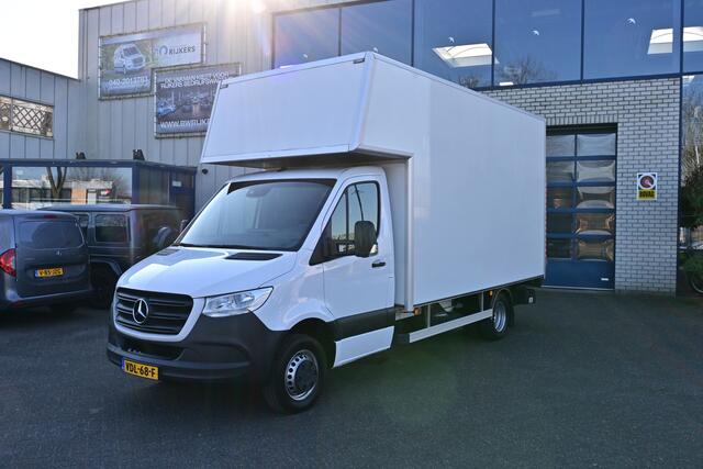Mercedes-Benz SPRINTER 516 CDI laadbak met laadklep 430x213x245, Zijdeur