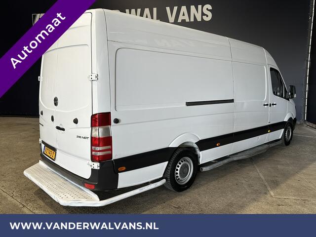 Mercedes-Benz SPRINTER 316NGT Automaat L3H2 *Post NL inrichting* Euro6 Camera sidebars, 270 graden achterdeuren, schappen, doorloopdeur