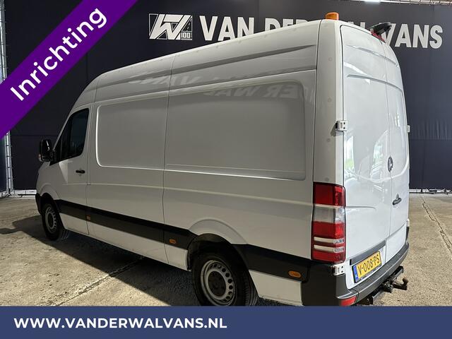 Mercedes-Benz SPRINTER 316 CDI 164pk L2H2 inrichting Euro6 Airco | Omvormer | Camera | 2800kg Trekhaak Cruisecontrol, Chauffeursstoel