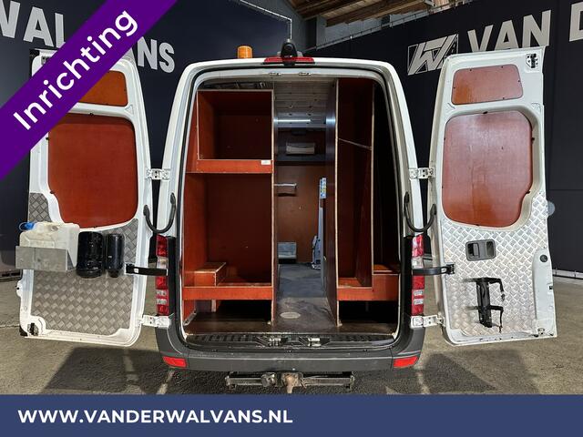 Mercedes-Benz SPRINTER 316 CDI 164pk L2H2 inrichting Euro6 Airco | Omvormer | Camera | 2800kg Trekhaak Cruisecontrol, Chauffeursstoel