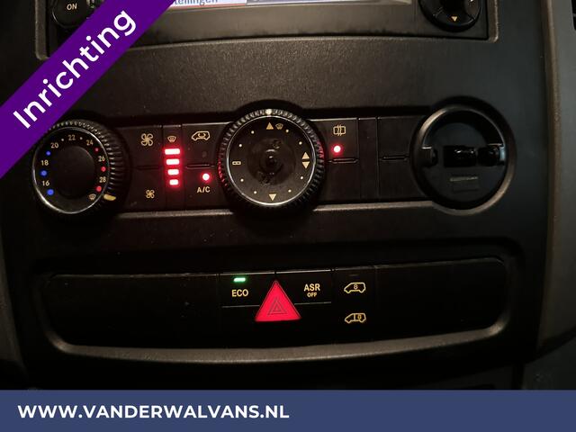 Mercedes-Benz SPRINTER 316 CDI 164pk L2H2 inrichting Euro6 Airco | Omvormer | Camera | 2800kg Trekhaak Cruisecontrol, Chauffeursstoel