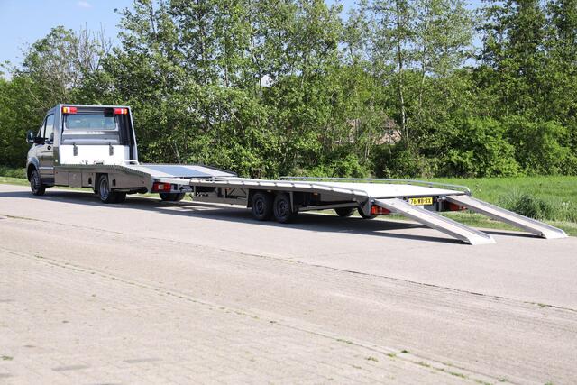 Mercedes-Benz SPRINTER 519 1.9 CDI L3 | Tijhof Oprijwagen | Automaat | Luchtvering | 3.5t Trekhaak | Lier | Aanhangwagen* | BPM Vrij!