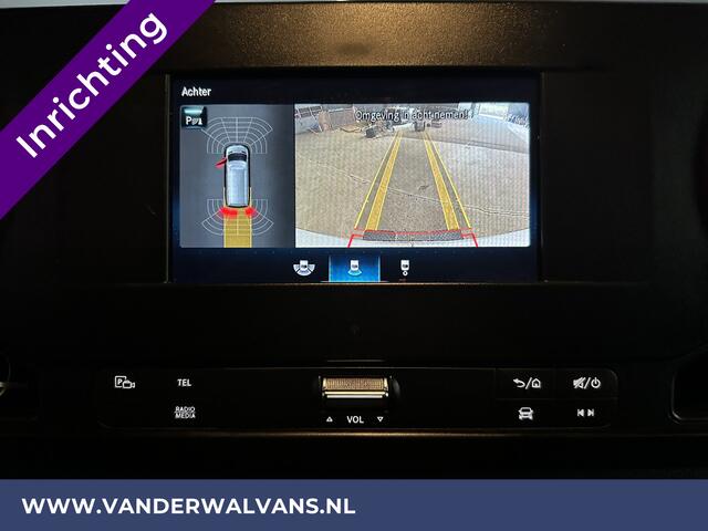Mercedes-Benz SPRINTER 316 CDI 164pk L2H2 inrichting Euro6 Airco | 2800kg Trekhaak | Camera | Apple Carplay | Parkeersensoren inklapbare spiegels, standkachel, cruisecontrol, MBUX, Android auto