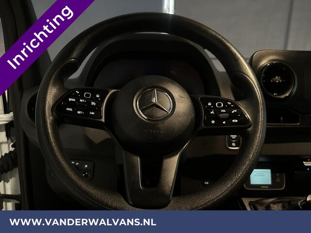 Mercedes-Benz SPRINTER 319 CDI 191pk 3.0L V6 L2H1 3500kg Trekhaak Inrichting Euro6 Airco | Omvormer | Camera | Apple Carplay Android Auto, Cruisecontrol, Parkeersensoren