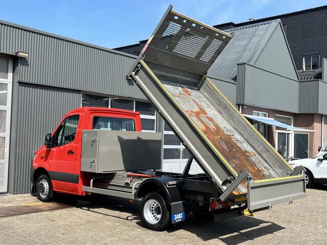 Mercedes-Benz SPRINTER 514 2.2 CDI Kipper Airco Trekhaak 3500kg trekgewicht Telefoonverbinding 3-Persoons Gereedschapskist Kieper Open laadbak Bpm vrij voor particulier gebruik!!