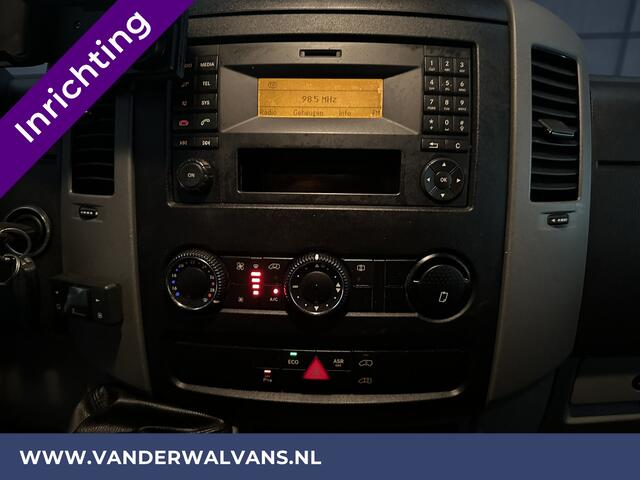 Mercedes-Benz SPRINTER 316 CDI 164pk L2H2 inrichting Euro6 Airco | 2800kg Trekhaak | Cruiscontrol Parkeersensoren, Chauffeursstoel
