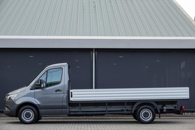 Mercedes-Benz SPRINTER L3 | 319Cdi 190Pk 9G-Tronic | Open Laadbak | RWD | Seleniet Grijs