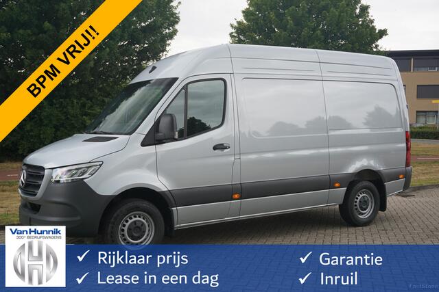 Mercedes-Benz SPRINTER 317CDI Pro L2H2 BPM VRIJ!! 10.25" Mbux Cam, Gev. Stoel, 3.5T Trekgewicht, LED!! NR. A01*