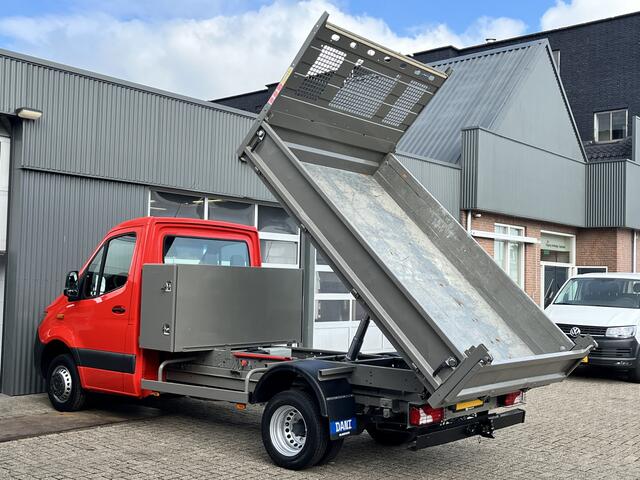 Mercedes-Benz SPRINTER 514 2.2 CDI Kipper Airco Trekhaak 3500kg trekgewicht Telefoonverbinding 3-Persoons Gereedschapskist Kieper Open laadbak Bpm vrij voor particulier gebruik!!