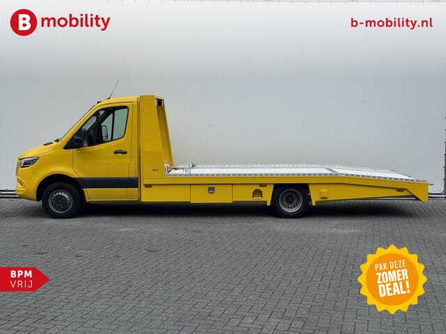 Mercedes-Benz SPRINTER 519 CDI Tijhof AluLiner Luchtvering NIEUW! MJ.2025 Autotransporter/ Oprijwagen | Lier | 3-Zitplaatsen | AppleCarPlay | DAB | Adaptive Cruise Control | Navigatie | Trekhaak