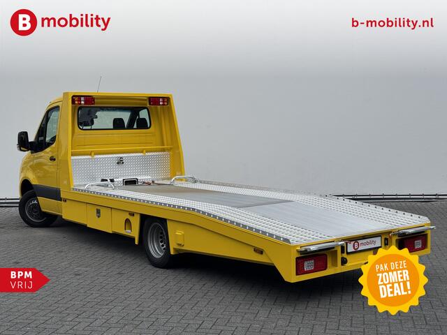 Mercedes-Benz SPRINTER 519 CDI Tijhof AluLiner Luchtvering NIEUW! MJ.2025 Autotransporter/ Oprijwagen | Lier | 3-Zitplaatsen | AppleCarPlay | DAB | Adaptive Cruise Control | Navigatie | Trekhaak