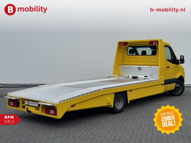 Mercedes-Benz SPRINTER 519 CDI Tijhof AluLiner Luchtvering NIEUW! MJ.2025 Autotransporter/ Oprijwagen | Lier | 3-Zitplaatsen | AppleCarPlay | DAB | Adaptive Cruise Control | Navigatie | Trekhaak