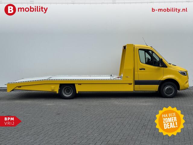 Mercedes-Benz SPRINTER 519 CDI Tijhof AluLiner Luchtvering NIEUW! MJ.2025 Autotransporter/ Oprijwagen | Lier | 3-Zitplaatsen | AppleCarPlay | DAB | Adaptive Cruise Control | Navigatie | Trekhaak
