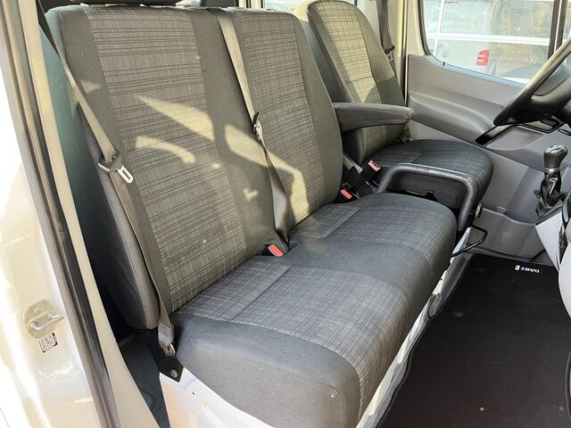 Mercedes-Benz SPRINTER 513 CDI 366 Hiab Laadkraan 018T Trekhaak 2000 kg Airco 6 persoons uitvoering Open laadbak Pick-up Euro 6 Verkeersbord Actiebord Pijlenbord Bakwagen P-up Tachograaf 1e eigenaar ex gemeente