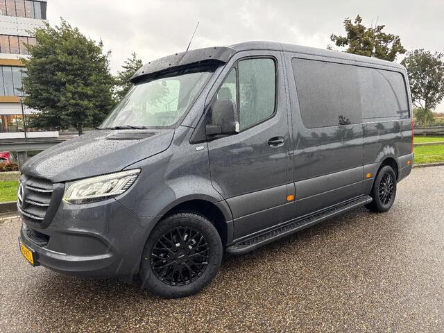 Mercedes-Benz SPRINTER 319CDI L2H1 Dubbelcabine 6+1 Pers Automaat Airco Cruisecontrol Led/Xenon 3500KG Trekhaak NIEUW BPM VRIJ