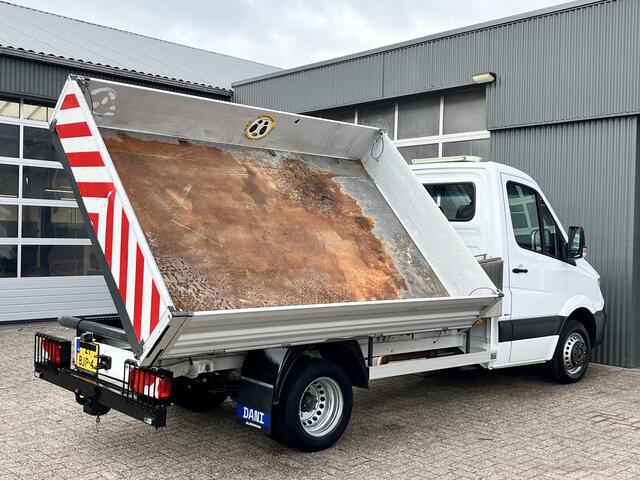 Mercedes-Benz SPRINTER 514 CDI 2.2 366 3 zijden Kipper Airco Trekhaak 3500 kg Navigatiesysteem 1e eigenaar ex Overheid 3-Persoons Kipper Kieper Openlaadbak Pick-up P-up Gereedschapskist Euro 6