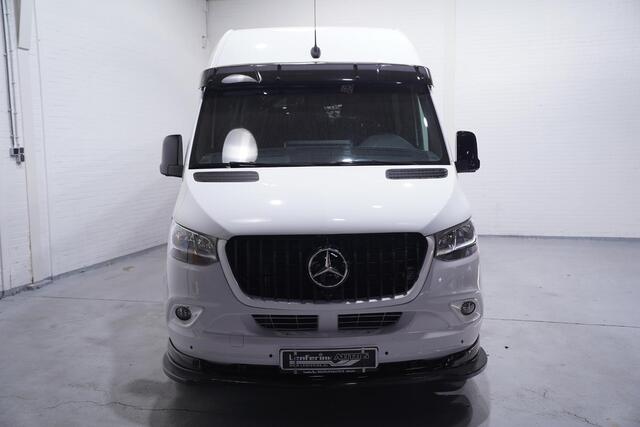 Mercedes-Benz SPRINTER 315 CDI 150 pk L3H2 Black&White Dubbel Cabine Navi, 360 Camera, AMG Grille, 18" LMV, Sidebars, Zonneklep, 6-Zits