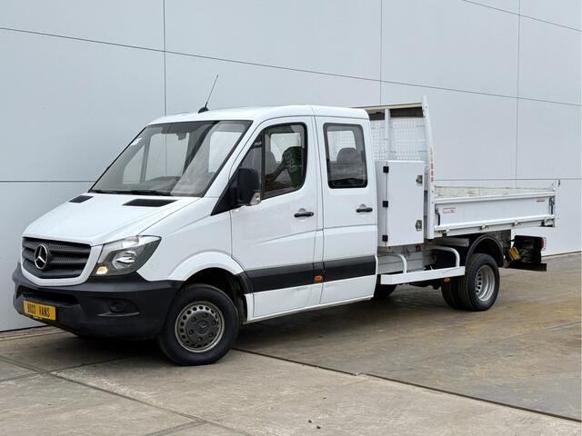 Mercedes-Benz SPRINTER 514 2.2 CDI Kipper Dubbellucht Dubbele Cabine Climate Control Cruise Control Trekhaak 3.5t Tipper Benne DOKA