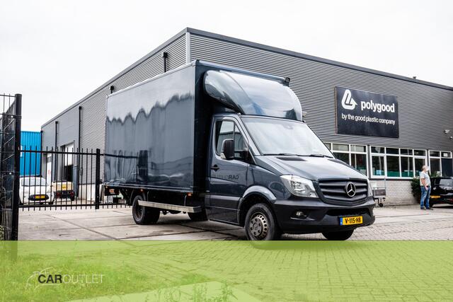 Mercedes-Benz SPRINTER AUTOMAAT 514 2.2 CDI 432 HD DC Nette zeer goed onderhouden MB Bakwagen met D'Hollandia laadklep. Dubbellucht, NIEUWE APK/ 6X NIEUWE BANDEN/ NIEUWE TURBO ETC.