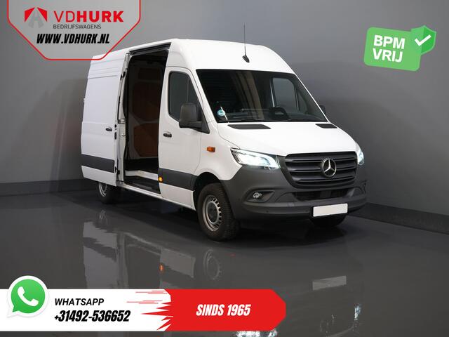 Mercedes-Benz SPRINTER 317 CDI Aut. L2H2 BPM VRIJ! LED/ Gev.Stoel/ 270 Gr.Deuren/ Stoelverw./ Navi/ Camera/ PDC/ Cruise/ Airco/ DAB