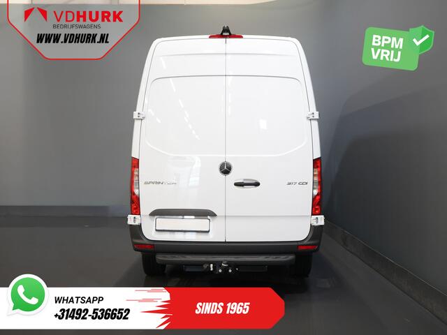 Mercedes-Benz SPRINTER 317 CDI Aut. L2H2 BPM VRIJ! Gev.Stoel/ 270 Gr.Deuren/ Stoelverw./ Navi/ Camera/ Cruise/ Airco/ DAB