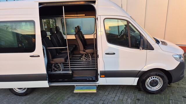 Mercedes-Benz SPRINTER 9-persoons Rolstoelbus met e-lift Incl- BPM
