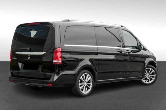 Mercedes-Benz V-KLASSE 250d Lang Avantgarde Grijs Kenteken Panoramadak Leder Trekhaak Burmester 360 Camera 18 Inch